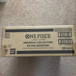 One Piece EB-01 Memorial Collection Extra Booster Box Sealed Case English - Image 4