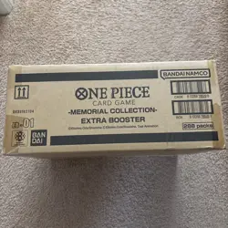 One Piece EB-01 Memorial Collection Extra Booster Box Sealed Case English - Image 5