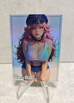 Posison Trading Card Waifu Goddess Story Anime Girl holo Karte Manga Full Art - Image 1