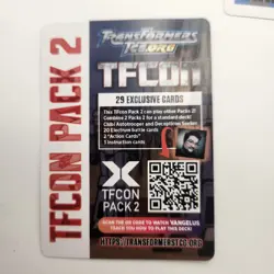 Transformers Trading Card Game TFCon Exclusive Cards 2 Packs - Image 5