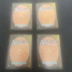 Muscle Sliver Set of 4 Foil Magic the Gathering MTG Collector Play Rare - Image 2