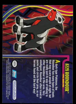 Pokemon Card - Topps Johto League Champions Non Foil Houndour #228 - Image 2