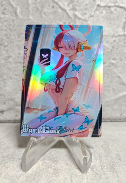 Uta Trading Card Waifu Goddess Story Anime Girl holo Karte Manga Full Art - Image 1