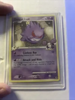 Pokemon TCG Gengar GL LV65 Rising Rivals Card 40/111 2009 - Image 1