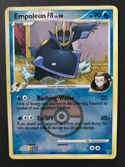 Empoleon 27/147 League Promo Crosshatch HOLO Supreme Victors Pokemon Card Exc - Image 1