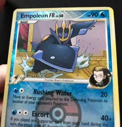 Empoleon 27/147 League Promo Crosshatch HOLO Supreme Victors Pokemon Card Exc - Image 3