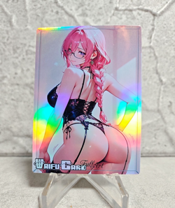 Yanagi ZZZ Trading Card Waifu Goddess Story Anime Girl holo Karte Manga Full - Image 1