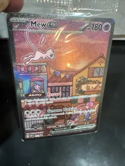 SEALED Mew ex 053 Scarlet & Violet 151 Black Star Promo Pokemon Card - Image 1