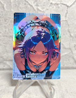 Yoruichi Trading Card Waifu Goddess Story Anime Girl holo Karte Manga Full Art - Image 1