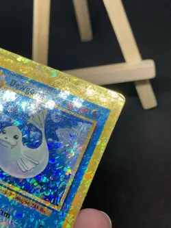 Vintage Dewgong Base Set 25/102 HOLO Prism Vintage Pokemon Golden Sticker Card - Image 3