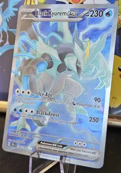 🔥 Pokemon TCG Black Kyurem EX 218/191 Ultra Rare Full Art Holo Card SV08: SSP - Image 2