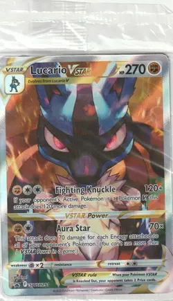 Lucario VSTAR SWSH: Sword & Shield Promo Cards SWSD SWSH291 NM *SEALED* - Image 1