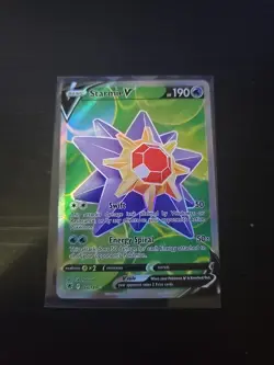 Starmie V 166/189 - Pokemon TCG Astral Radiance Sword & Shield Full Art Card NM - Image 1