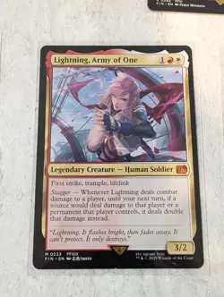 Magic The Gathering Final Fantasy 9 Card Lot (with Cloud) - NM/M **PACK FRESH** - Image 3