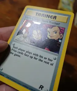Here Comes Team Rocket! 15/82 Holo Team Rocket Set Pokemon Card LP-PL - Image 3