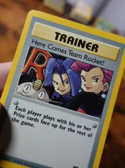 Here Comes Team Rocket! 15/82 Holo Team Rocket Set Pokemon Card LP-PL - Image 4