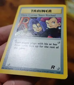 Here Comes Team Rocket! 15/82 Holo Team Rocket Set Pokemon Card LP-PL - Image 5