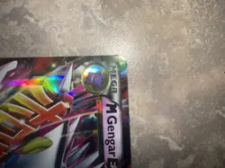 Pokemon M Gengar EX XY Full Art Holo Promo XY166 HP210 2016 English Card - Image 5