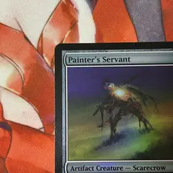 First Edition English Foil Painter S Servant MTG card - Image 2