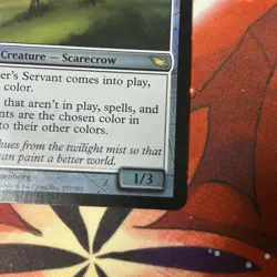 First Edition English Foil Painter S Servant MTG card - Image 5