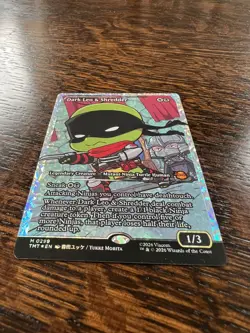 Dark Leo & Shredder (TMT 0299) - Fracture FOIL Showcase - Image 2