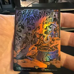 Spiteful Banditry (Borderless Poster Foil) Lord of the Rings 738 NM - Image 1