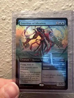 Emeritus of Ideation (Extended Art) Secrets of Strixhaven Foil - Image 1
