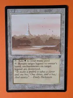 MTG - Karakas - LEGENDS - NM - Vintage MtG from Dawn*Star - Image 1