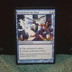 Freed from the Real - Saviors of Kamigawa - Light Play - MTG - Image 1