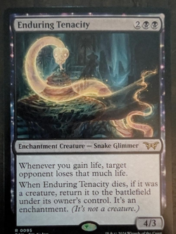 Enduring Tenacity (Extended Art) Duskmourn: House of Horror Regular - Image 1