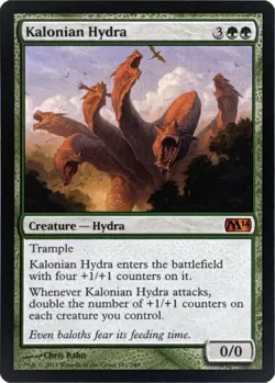 Kalonian Hydra (#181) - Magic 2014 (M14) - MTG Magic: The Gathering - LP - Image 1