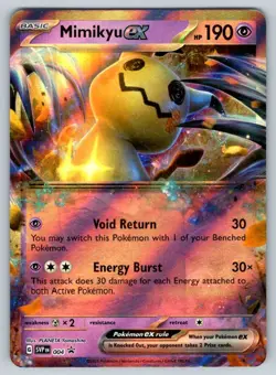 2023 Scarlet & Violet Promos Mimikyu ex Promo #4 - Image 1