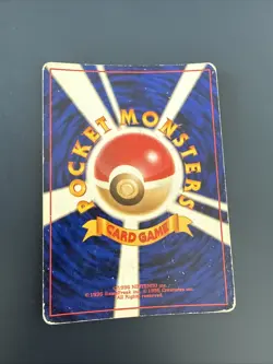 1998 Pokemon TCG Brock’s Rhydon Holo Rare Japanese Leaders’ Stadium No.112 - Image 2