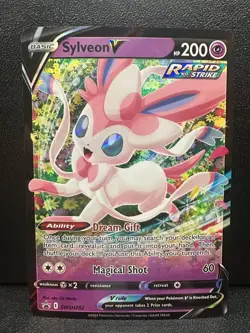 Sylveon V SWSH202 Sword & Shield Promo Pokemon Near Mint - Image 1