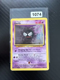 GASTLY 50/102 SET BASE CARTA POKEMON PL - Image 1