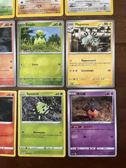 Lotto 12 Pokemon card ita Yuka Morii Ita - Kabuto Omanyte Girafarig Larvesta RH - Image 5