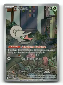 Shelmet 093/086 - White Flare - Pokemon Card NM/M - Image 1