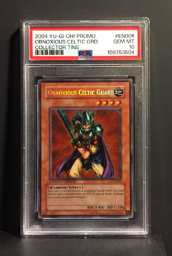 Obnoxious Celtic Guard | Secret Rare | 2004 CT1 | PSA 10 Gem Mint | Yu-Gi-Oh - Image 1