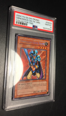 Obnoxious Celtic Guard | Secret Rare | 2004 CT1 | PSA 10 Gem Mint | Yu-Gi-Oh - Image 3