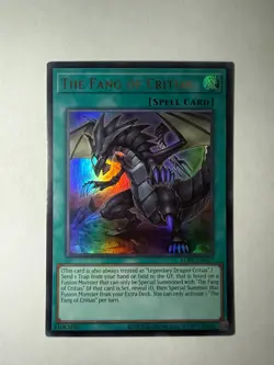 Yu-Gi-Oh! The Fang of Critias 1st Ed. LCKC-EN037 Ultra Rare NM - Image 1