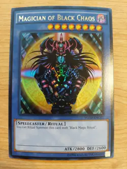 Magician of Black Chaos - YGLD-ENC01 - Near Mint NM - Ultra Rare - Unlimited - Image 1
