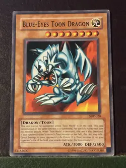 Yugioh Blue-Eyes Toon Dragon SDP-020 Common Unlimited Vintage - Image 1