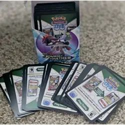 107x Pokemon TCG Online - Journey Together, 151, Fusion, & Crown- Code Cards - - Image 1