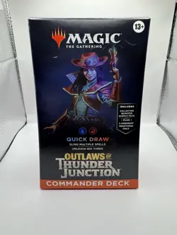 Magic: The Gathering Outlaws of Thunder Junction Commander Deck Quick Draw - Image 1