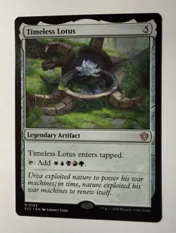 TIMELESS LOTUS mtg NM-M Commander Lorwyn Eclipsed 1 Mythic - Image 1