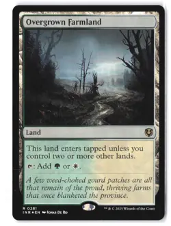 Overgrown Farmland #281 Innistrad Remastered NM Foil - Image 1