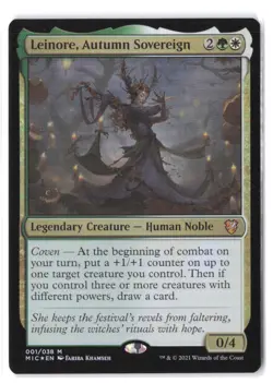 Leinore, Autumn Sovereign 1 MTG MIC NM Foil - Image 1