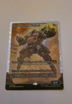 Krang Utrom Warlord (Showcase) (Fracture Foil) Teenage Mutant Ninja Turtles Foil - Image 1