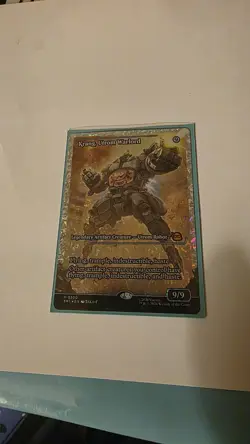 Krang Utrom Warlord (Showcase) (Fracture Foil) Teenage Mutant Ninja Turtles Foil - Image 4