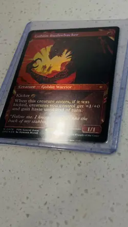 Goblin Bushwhacker foil Showcase 0078 MTG SPG Special Guests Mythic NP - Image 3